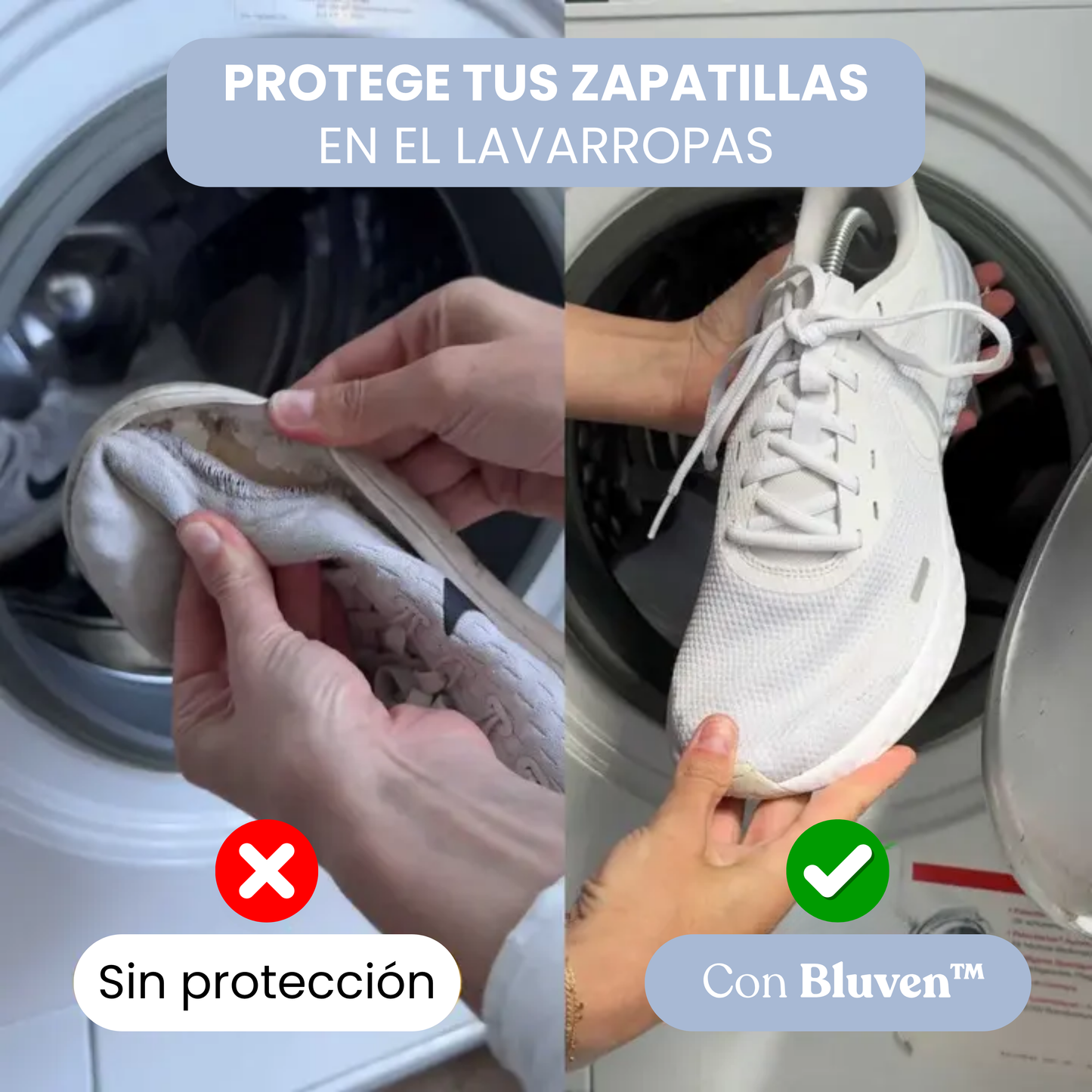 Bolsa para Lavar Zapatillas Bluven™